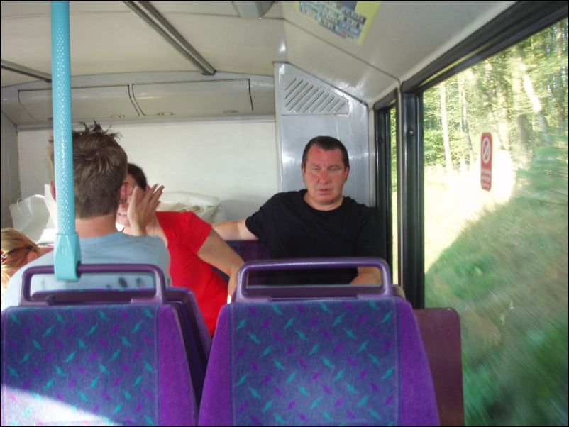 stop the bus i wanna be sick